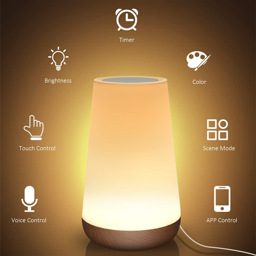 Tuya WiFi Smart Table Lamp Dim - огляд і ціна Rgb Desk Lamp Smart