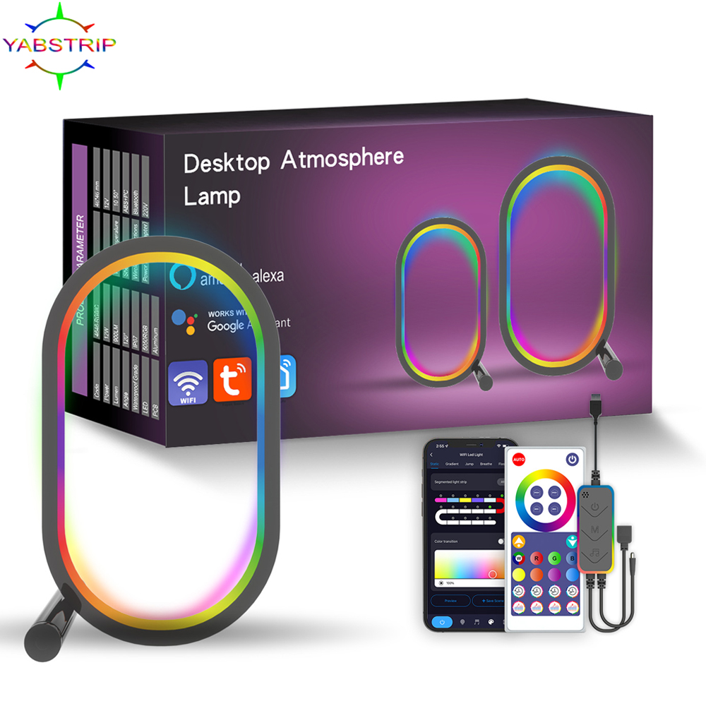 Smart WIFI APP Creative Desk L - огляд і ціна Rgb Desk Lamp Smart