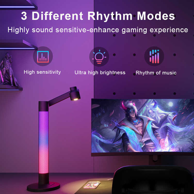 Smart Reading Table Lamp Tuya  - огляд і ціна Rgb Desk Lamp Smart