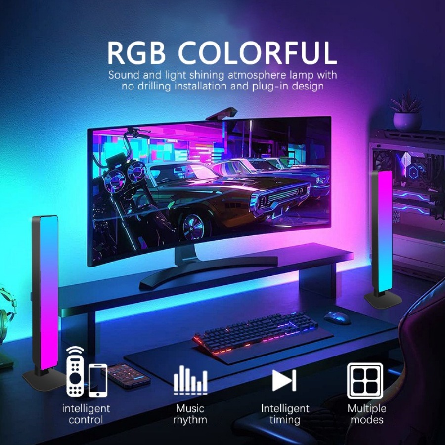 Smart Tuya RGB Gaming Atmosphe - огляд і ціна Rgb Desk Lamp Smart