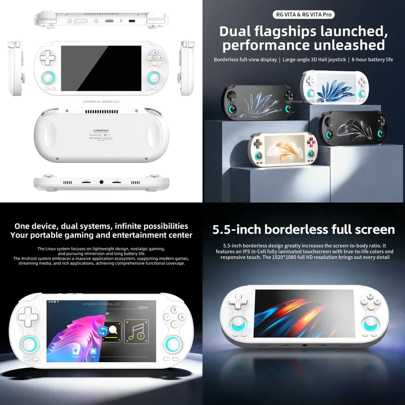 【CHIMU HOME】 5.5 inch touchscr - огляд і ціна Handheld Game Console