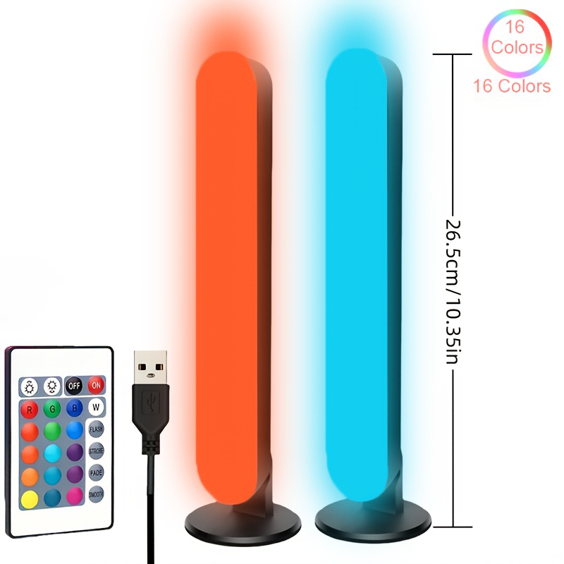 1/2pc LED Desktop Smart RGB Li - огляд і ціна Rgb Desk Lamp Smart